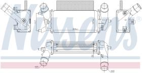 Nissens 961486 - INTERCOOLER FORD FIESTA VII(CE1)(17