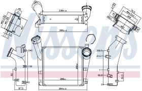 Nissens 96178 - INTERCOOLER PORSCHE CAYENNE(9PA)(02