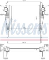 Nissens 96184 - INTERCOOLER IVECO EUROCARGO E18(01-