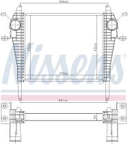 Nissens 96185 - INTERCOOLER IVECO EUROCARGO E18(01-