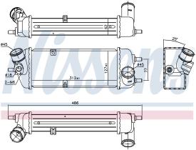 Nissens 96270 - INTERCOOLER HYUNDAI VERNA(MC)(05-)1