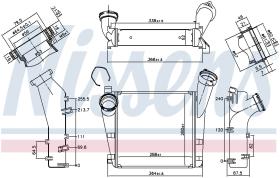 Nissens 96276 - INTERCOOLER PORSCHE CAYENNE (92A)(1