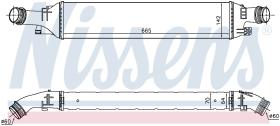 Nissens 96298 - INTERCOOLER AUDI Q3(8U)(11-)2.0 TFS