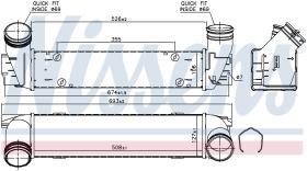 Nissens 96337 - INTERCOOLER BMW Z4 E89(09-)SDRIVE18