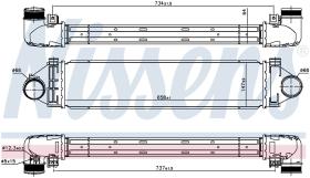 Nissens 96349 - INTERCOOLER FORD S-MAX(CA1)(06-)2.0
