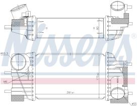 Nissens 96360 - INTERCOOLER NISSAN JUKE(F15)(10-)1.