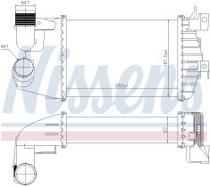 Nissens 96370 - INTER OPEL ASTRA H ZAFIRA B (04>) A17DTJ/Z17DTJ (NETO)