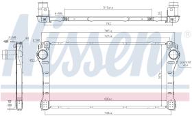 Nissens 96401 - INTERCOOLER TOYOTA AURIS(E18#)(12-)