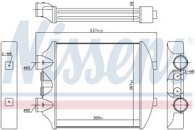 Nissens 96405 - INTERCOOLER SEAT IBIZA III(6L)(01-)