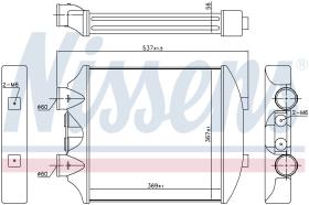 Nissens 96405 - INTERCOOLER SEAT IBIZA III(6L)(01-)