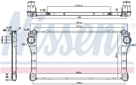 Nissens 96408 - INTERCOOLER TOYOTA VERSO(R2#)(08-)2