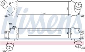 Nissens 96458 - INTERCOOLER HYUNDAI STAREX(TQ)(07-)