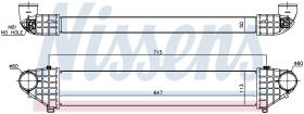 Nissens 96474 - INTERCOOLER VOLVO V50(MW)(04-)2.0 D