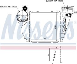 Nissens 96487 - INTER AUDI A3 /VW GOLF IV (01>) C.R.- SENSOR 12 Ø