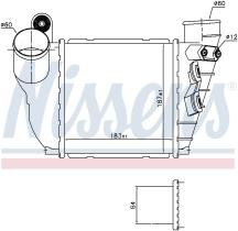 Nissens 96488 - INTERCOOLER AUDI A 3/S 3(8L)(96-)1.