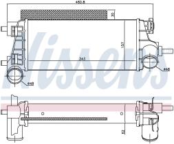 Nissens 96490 - INTER FORD FOCUS III (6/11>) C-MAX (11/10>) TOURNEO CONECT