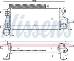 Nissens 96490 - FORD FOCUS III (6/11>) C-MAX (11/10>) TOURNEO CONENECT (9/13