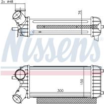 Nissens 96491 - INTERCOOLER FORD C-MAX(CB7.CEU)(10-