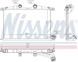 Nissens 96496 - INTER PEUGEOT 508/ CITROEN C5 III 2.2/3.0HDI