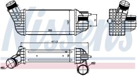 Nissens 96512 - INTER CITROEN GRAND PICASSO (06>)C4 (10>) DS4(11>)DS5 (15>)