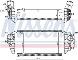 Nissens 96538 - INTERCOOLER HYUNDAI I40(VF)(11-)1.7