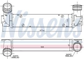 Nissens 96551 - INTERCOOLER BMW 3 E90-E91-E92-E93(0