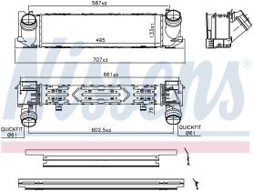 Nissens 96552 - INTER BMW S1 F20/F21/S3 F30/31 (11>)