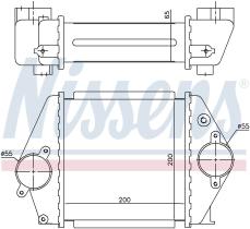 Nissens 96570 - INTERCOOLER MAZDA 6(GG.GY)(02-)2.0