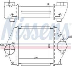 Nissens 96570 - INTERCOOLER MAZDA 6(GG.GY)(02-)2.0