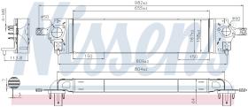 Nissens 96582 - INTER NISSAN X-TRAIL (T31) 2.0DCI(07>)RENAULT KOLEOS 2.0DCI