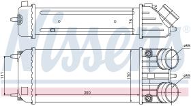 Nissens 96593 - INTERCOOLER PEUGEOT 207(WA.WC.WD.WK