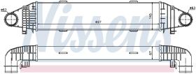 Nissens 96597 - INTERCOOLER MERCEDES-BEIJING C V204