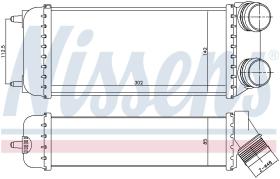 Nissens 96638 - INTERCOOLER PEUGEOT 206(2)(98-)2.0