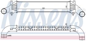 Nissens 96655 - INTERCOOLER MERCEDES SLK-CLASS R 17