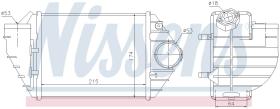 Nissens 96690 - INTERCOOLER AUDI A 4/S 4(B5)(94-)2.