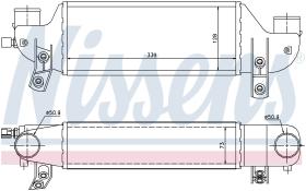 Nissens 96693 - INTERCOOLER FORD FOCUS I(CAK)(98-)1