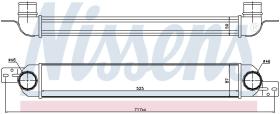 Nissens 96717 - INTERCOOLER VAUXHALL MERIVA A(03-)1