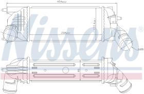 Nissens 96719 - INTERCOOLER PEUGEOT 407(6D.6C.6E)(0