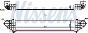 Nissens 96722 - INTERCOOLER VOLVO V50(MW)(04-)2.5 T