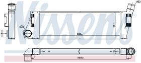 Nissens 96728 - INTERCOOLER RENAULT SCENIC II(03-)1