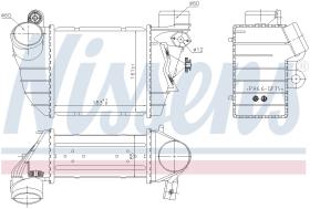 Nissens 96747 - INTERCOOLER AUDI TT (8N)(98-)1.8 T