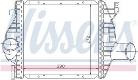 Nissens 96843 - INTERCOOLER MERCEDES V-CLASS I W 63