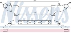 Nissens 96859 - INTERCOOLER MERCEDES CLK-CLASS W 20