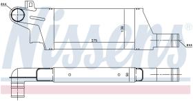 Nissens 96898 - INTERCOOLER VAUXHALL COMBO(00-)1.7