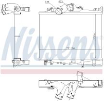 Nissens 97038 - INTERCOOLER MERCEDES ATEGO 2(04-)24