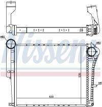 Nissens 97073 - INTERCOOLER RVI-RENAULT TRUCKS MIDL