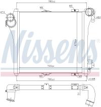 Nissens 97075 - INTER RVI SERIES C/K (13>) (700-670-50)