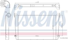 Nissens 97078 - INTERCOOLER MERCEDES CITARO(98-)O 5