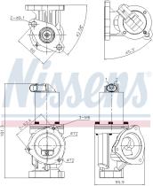 Nissens 98167 - VALVULA EGR HYUNDAI I30(FD)(07-)2.0