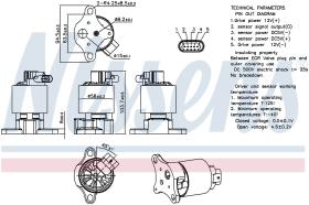 Nissens 98206 - VALVULA EGR PEUGEOT EXPERT I(22_)(9